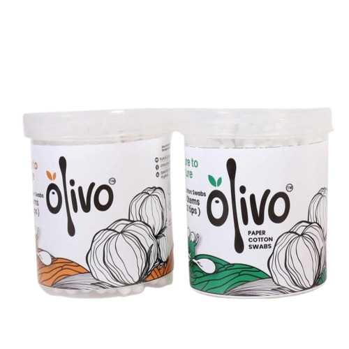 Bamboo Stick Cotton Buds  - Bud Color: White