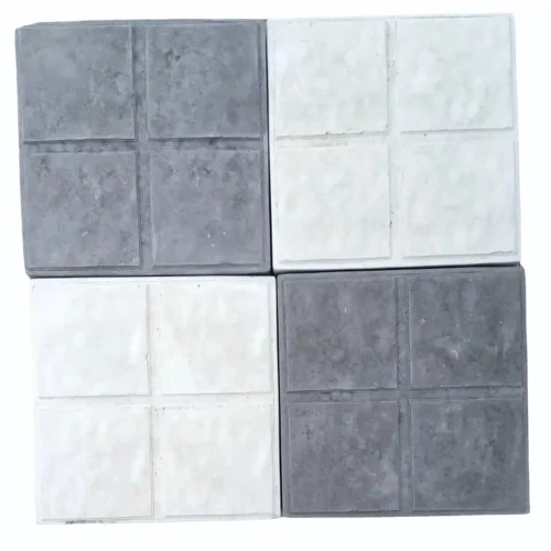Cobblestone Paver Block - Color: Gray & Black