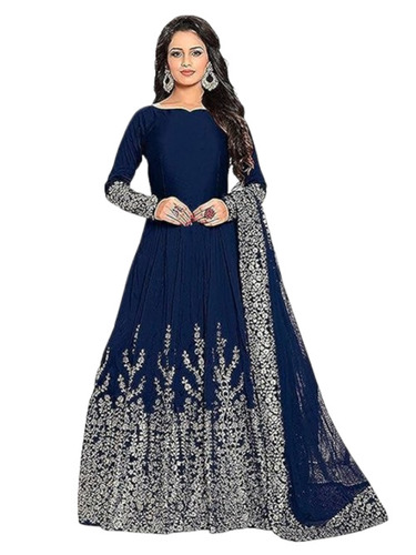 Blue Designer Gown