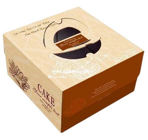 Printed Cake Packaging Box
