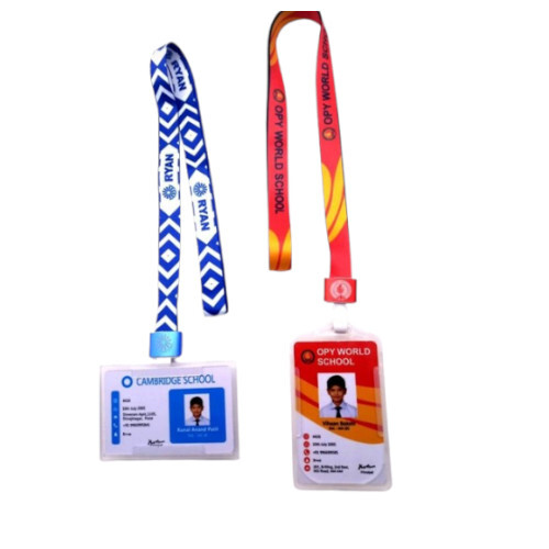 School Identity Card with 4 Cut Holder