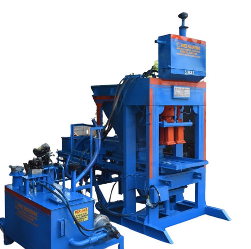 Fly Ash Bricks Making Machine - Color: Blue