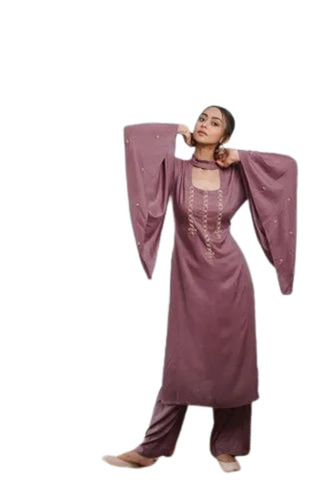 Ladies Straight Kurta With Pants