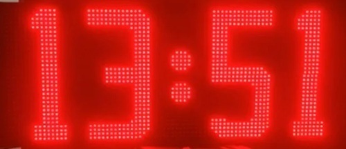 Led Jumbo Clock