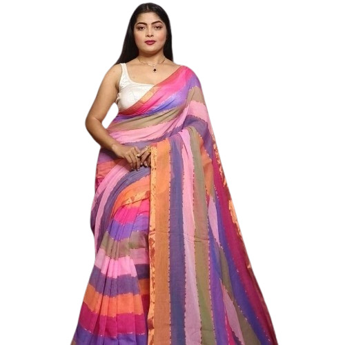 Ladies Striped Sarees