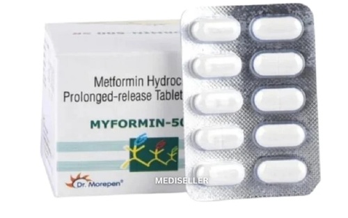 Metformin Hydrochloride 500mg Tablet