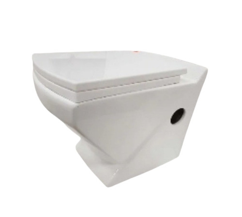 White Wall Hung Toilet