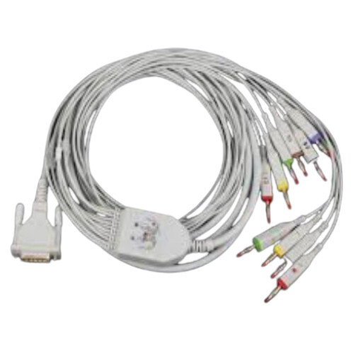 10 Lead Ecg Cable For Schiller - Color: Blue