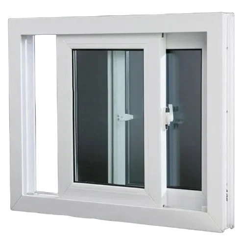 Aluminium White Sliding Window