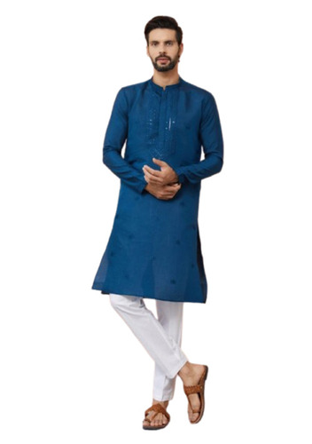 Embroidered Kurta Pajama - Age Group: Adult