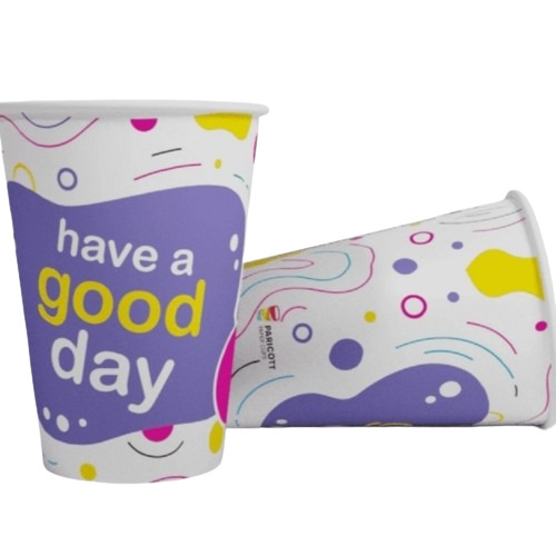 Round Paper Tea Cup