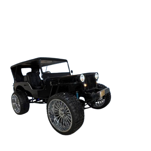 Black Modified Jeeps