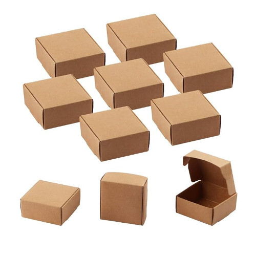 Cardboard Packaging Box - Color: Brown