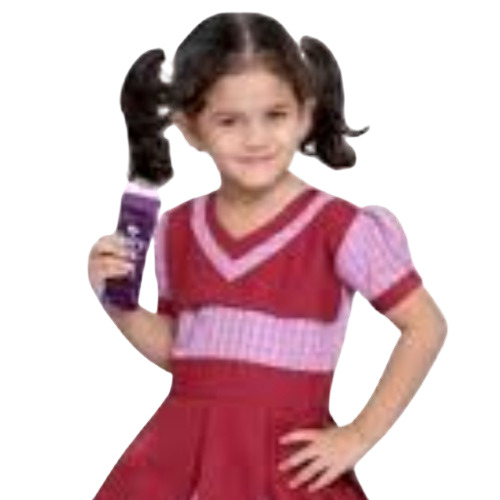 Girls Cotton Check Frock