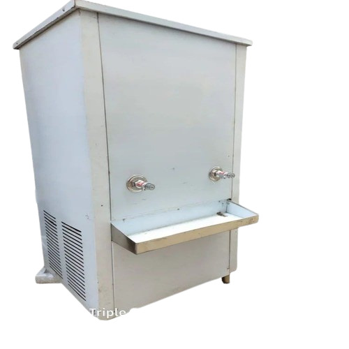 Stainless Steel Water Cooler - Color: Silver