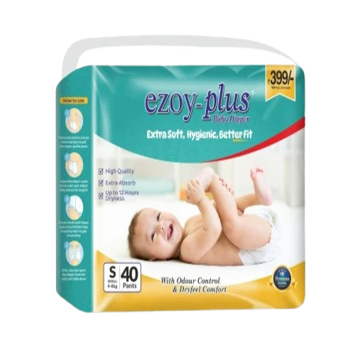 Jumbo Baby Diapers - Color: White