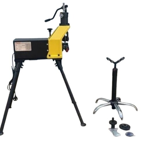 Pipe Grooving Machine - Color: Yellow And Black