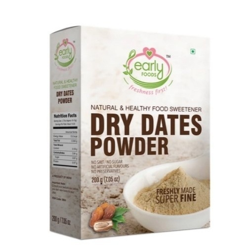 Sweetener Dry Dates Powder - Grade: A