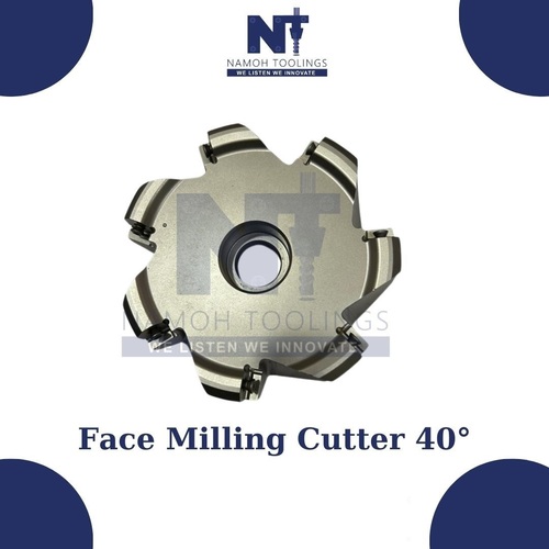 40 Degree Face Milling Cutter - Features: Durable