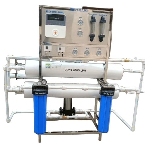 500 Lph Ss Ro Water Plant