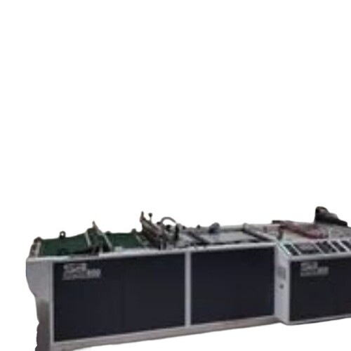 Fully Automatic Hm Plastic Bags Making Machine - Color: Black