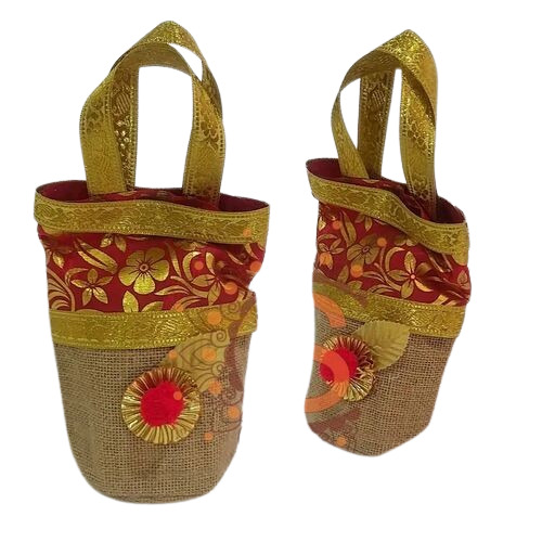Jute Gift Bag - Capacity: .