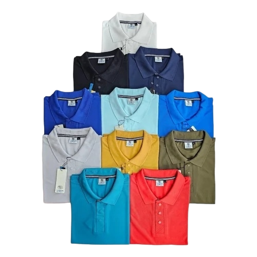Polo Neck T Shirt
