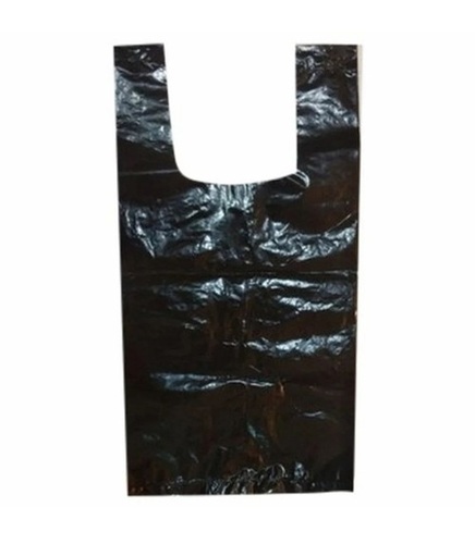 Black Plastic Carry Bags