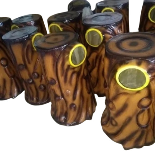 Frp Trunk Tree Dustbin