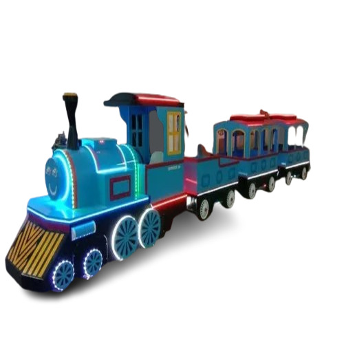 Electric Trackless Mall Train - Material: Canvas