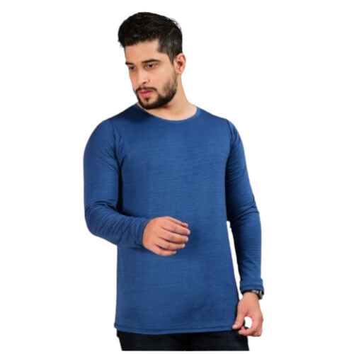 Round Neck Plain T Shirt for Men