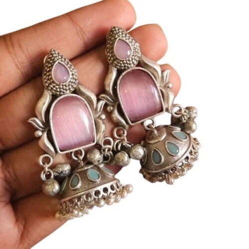 Designer Jhumka - Color: Comes In Various Colors