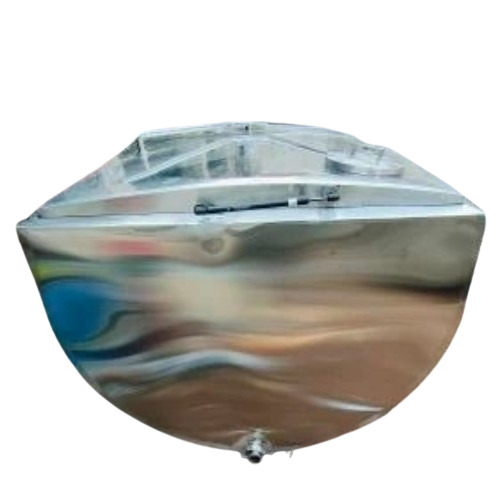 Silver Bulk Milk Cooler