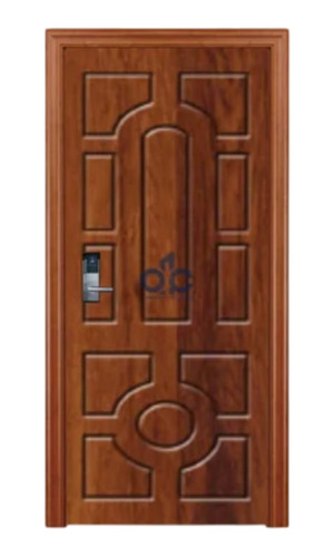 Brown Oriwood Membrane Plywood Door