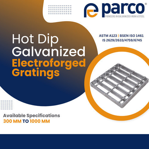 Hot Dip Galvanized Electrforged Gratings