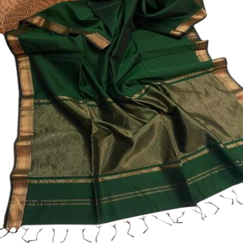 Maheshwari Handloom Saree - Fabric Type: Art Silk