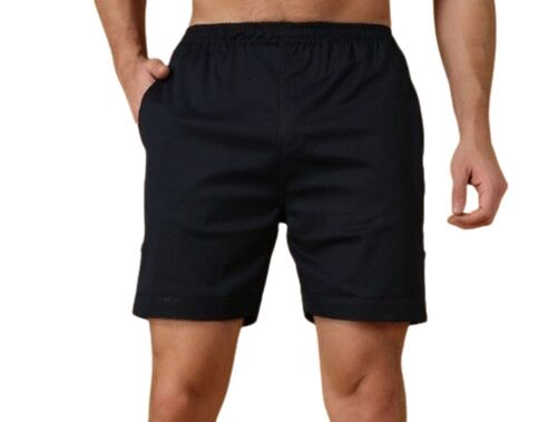 Mens Lycra Shorts - Color: Black