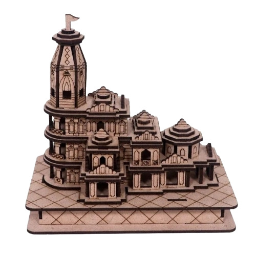 3d Model Ram Mandir By Sagar Interiors