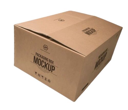 Cardboard Packaging Box - Color: Brown