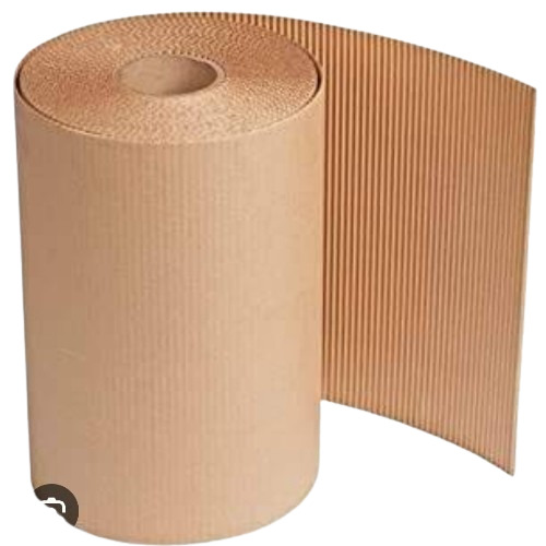 Brown Plain Corrugated Roll