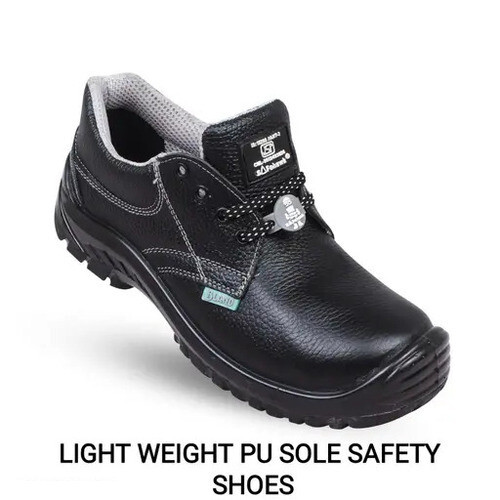 Pu Safety Shoes - Color: Black