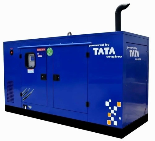 25 Kva Tata Silent Diesel Generator - Color: Blue
