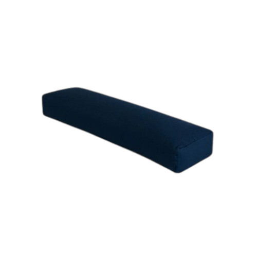 Cotton Prana Yoga Bolster With Buckwheat Filling - Color: Customizable