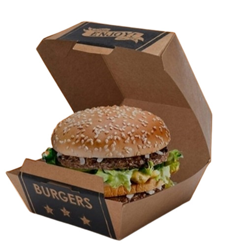 Burger paper box