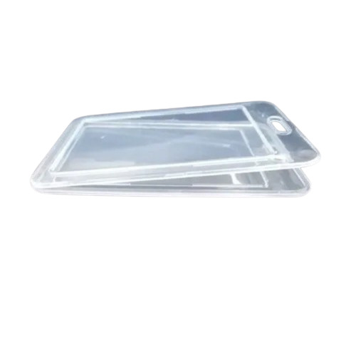 Transparent Lockable Id Card Holder
