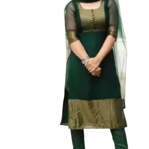 Green Color Ladies Suit 