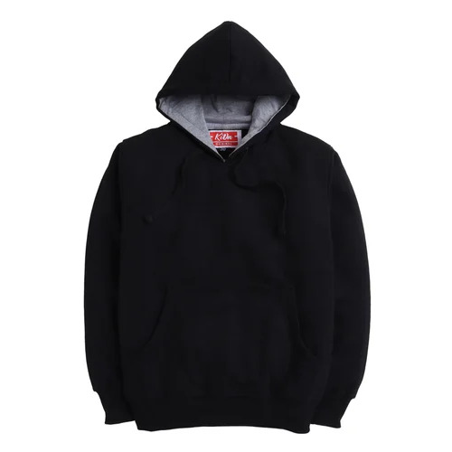 Mens Woolen Pullover Hoodie