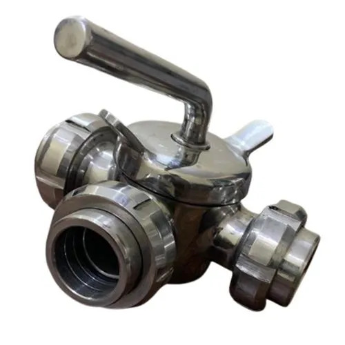2 Inch SS Three Way Valve