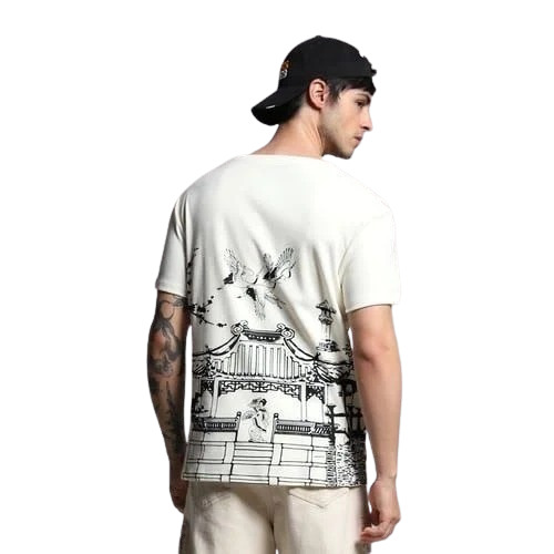 Men Graphic Printed T-Shirt