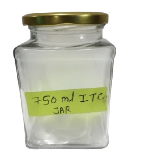 Square Glass Jar